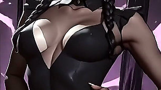 Skinny Emo Slut Gets Fucked by a Huge Cock