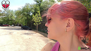 Exhibitionist Public Masturbation in the Historic City