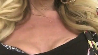 Skinny Blonde MILF with Small Tits Loves to Satisfy Herself with Her Favorite Sex Toy
