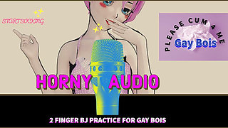 AUDIO ONLY - Horny YouTube teen teaches you how to give a head audio course