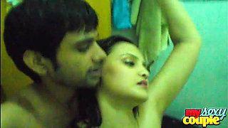Desi Hot Wife in Shower Filmed by Husband - Sunny and Sonia Sex