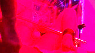 Red Light, Spreader Bar, and a Big Dick for Amber Green