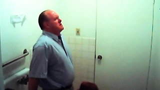 Filthy office whore sucks boss