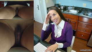 Kobe Lee - Secretary up the Skirt Behind the Scenes V