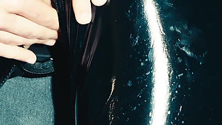 He Jerks My Pussy with a Finger in the Ass