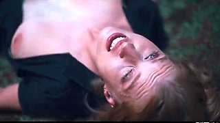 Octavia Red Big Ass Brunette Solo Creampie in Forest Fantasy