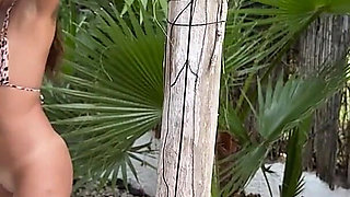 Lola Jungle Girl on Arm Pole Bondage and Poolside Restrain HD