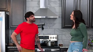 Pizza and games for crazy swap family