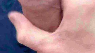 Close up Cum on Underwear