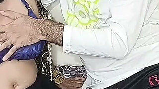 Most Beautiful Indian Stepaunty Sucking Cock and Hard Fucked with Hot Guy