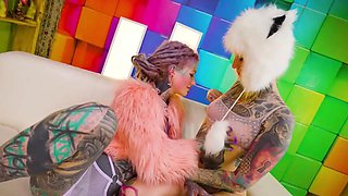 GGBB Anal DAP and DP Foursome with Double Blowjob and Ass to Mouth