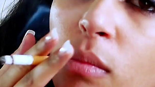 Hot Desi Babe Miya Rai Smokes Sexily While She Fucks Her Bwc Stud to a Messy Facial
