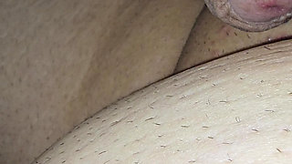 Step mom handjob step son with low erection for fun