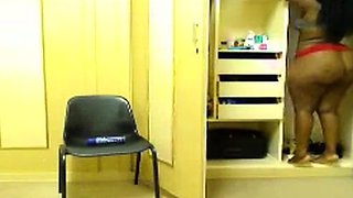 Big Black Booty Webcam Show
