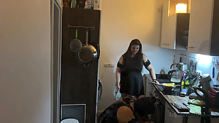 Kitchen Fetish Squirting Madness - Mature Sluts Drenched Everywhere