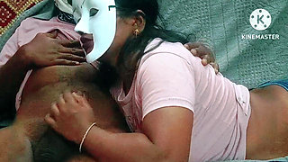 Horny Step Sister Unable to Control Her Lust and Blow Her Step Brother Then Let Him Fuck - Tamil Audio with Real Loud Moaning