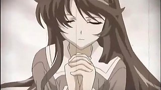 Horny japanese anime teens showing off their sexy bodies