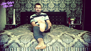 B-mailing trap for pathetic bisexual foot bitch from Alpha Couple!