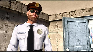 60 Yo Horny Woman and Sexual Cops