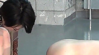 Mistress's CBT Play, Rope Bind Dick and Balls, Trample with High Heels, Drip Hot Wax, Pinch Clothespins, Attach Humbler