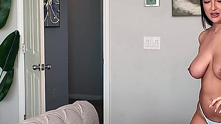 Big Booty Brunette Knows How to Take It Bts - Cassie Lenoir