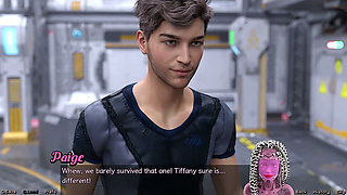 Stranded in Space - Checking Out the Cute Robot Girl