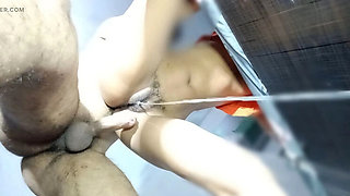 Desi Alka Rough Sex - Deep Throat & Squirt in Kitchen Hardcore