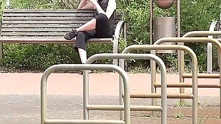 German Scout - Small Goth Teen Joena Talk to Casting Fuck