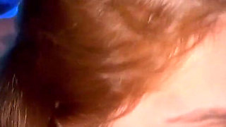 POV: Redhead Talks Bitch, Cums in the Blowjob and Drinks Milk in Her Mouth