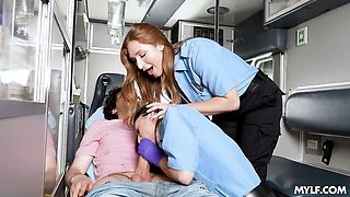 Skylar Snow and Alexa Chains's long legs trailer by MYLF Singles