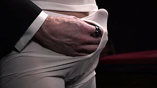 Cute twink seduced to orgasm by hot DILF