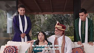 Indian Stepbrothers Take Advantage of Their Stepmother