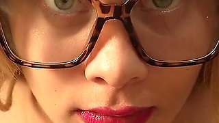 My Stepsister Makes Funny Stupid Faces and Grimaces, Rolls Her Eyes, Makes Ahegao Heads and Makes All Kinds of Random Faces