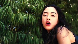 Nude teen cools herself down in the pool