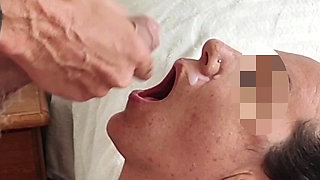Flashing Hotwife Facial Compilation