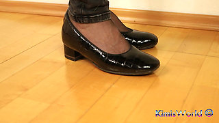 Nylon Soles Worship - Extreme Feet Tease, Dangling & Shoeplay