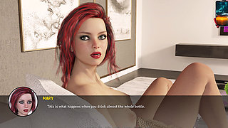 Reunion 17: Jhon Agrees to Steamy Dinner Date with Busty Amy & Rachel - Threesome Tease & Seduction Begins (vn Gameplay)