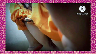 Hot Sexy Desi College Girl Coming From College Naked at Home and Stroking Her Pussy Slowly and Remembering Her Friend's Cock