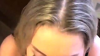 Real amateur slut gloryhole blowjob cumshot