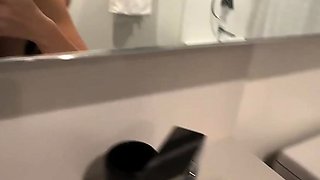 Ella Bleu POV Quickie Sex In The Bathroom