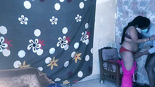 Horny Desi Bhabhi Fucks Neighbor on Bed