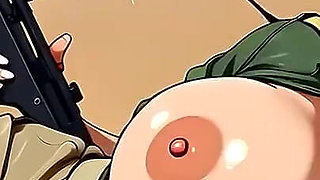 Ai Generated Military Whores Bimbos Riding and Getting Throat Fucked