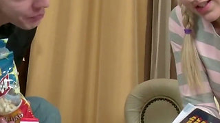 Karolina Loves to Be Solemnly Pounded in Her Sweet Young Russian Cunt!