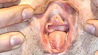 Spreading My Legs Open in Close up