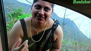 4K Solo Trip Gone Wrong: I met a mysterious girl on the forest road Full sex audio