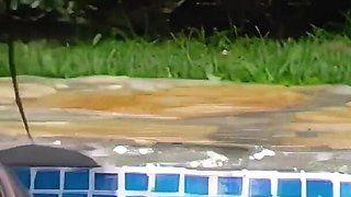 Lesbian Teens in the Pool (remastered)