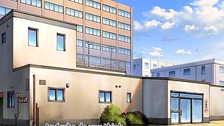 Tall anime volleyball hottie fucks boy hard in dorm sex