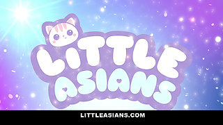 Tiny Asian doll Polly Pons loves licking more than just candy