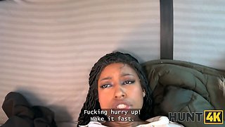 Hunt4k. we were caught by strangers during blow-job in public