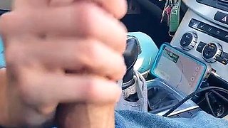 Amateur milf car outdoor handjob